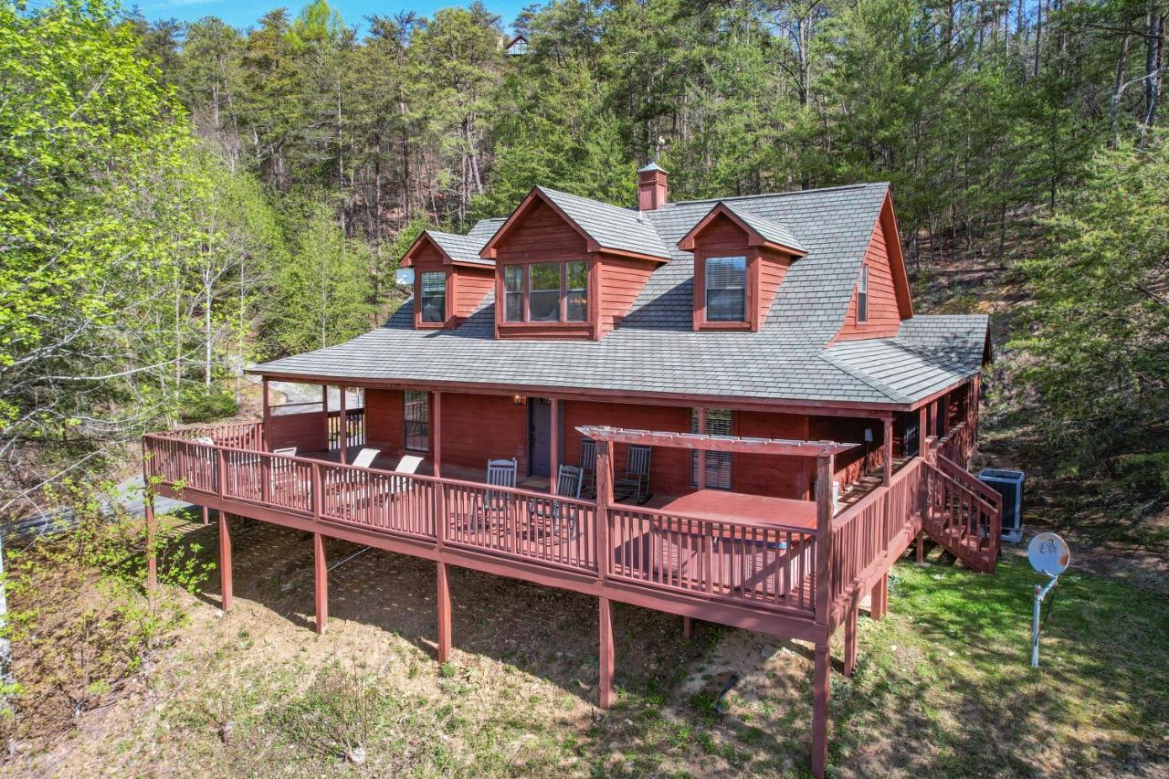 Private Mountain Cabin, Hot Tub Escape In The Smokies, With The View Vila Sevierville Exterior foto