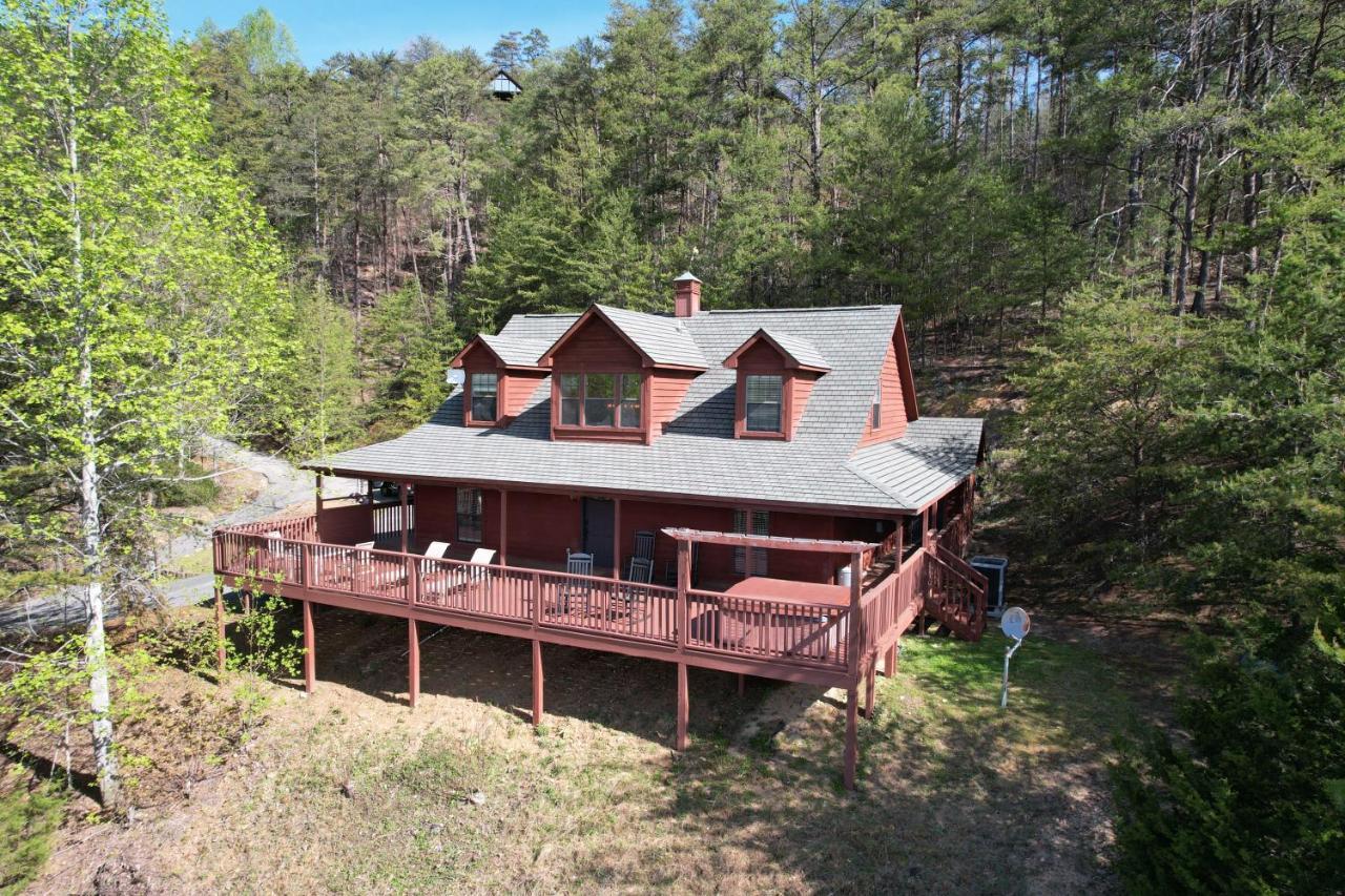 Private Mountain Cabin, Hot Tub Escape In The Smokies, With The View Vila Sevierville Exterior foto