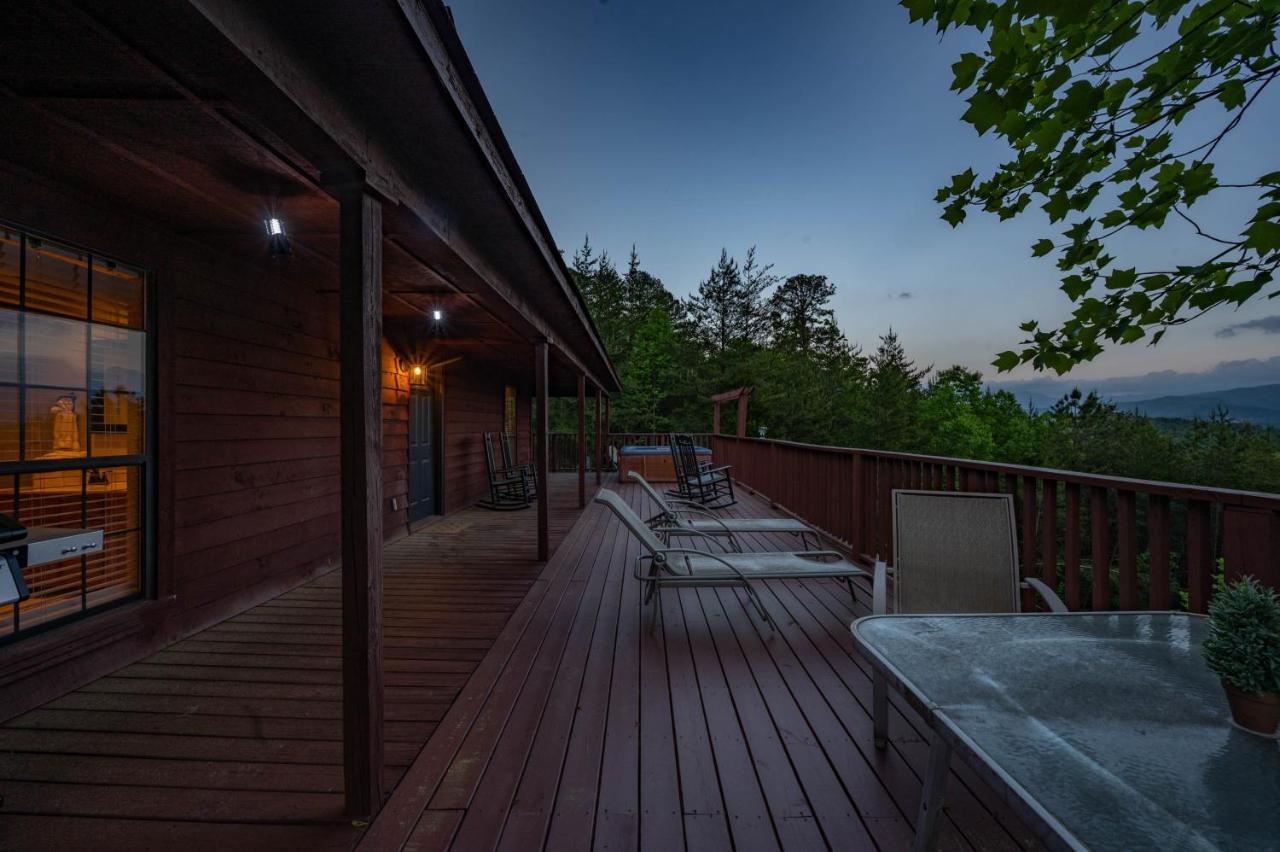 Private Mountain Cabin, Hot Tub Escape In The Smokies, With The View Vila Sevierville Exterior foto