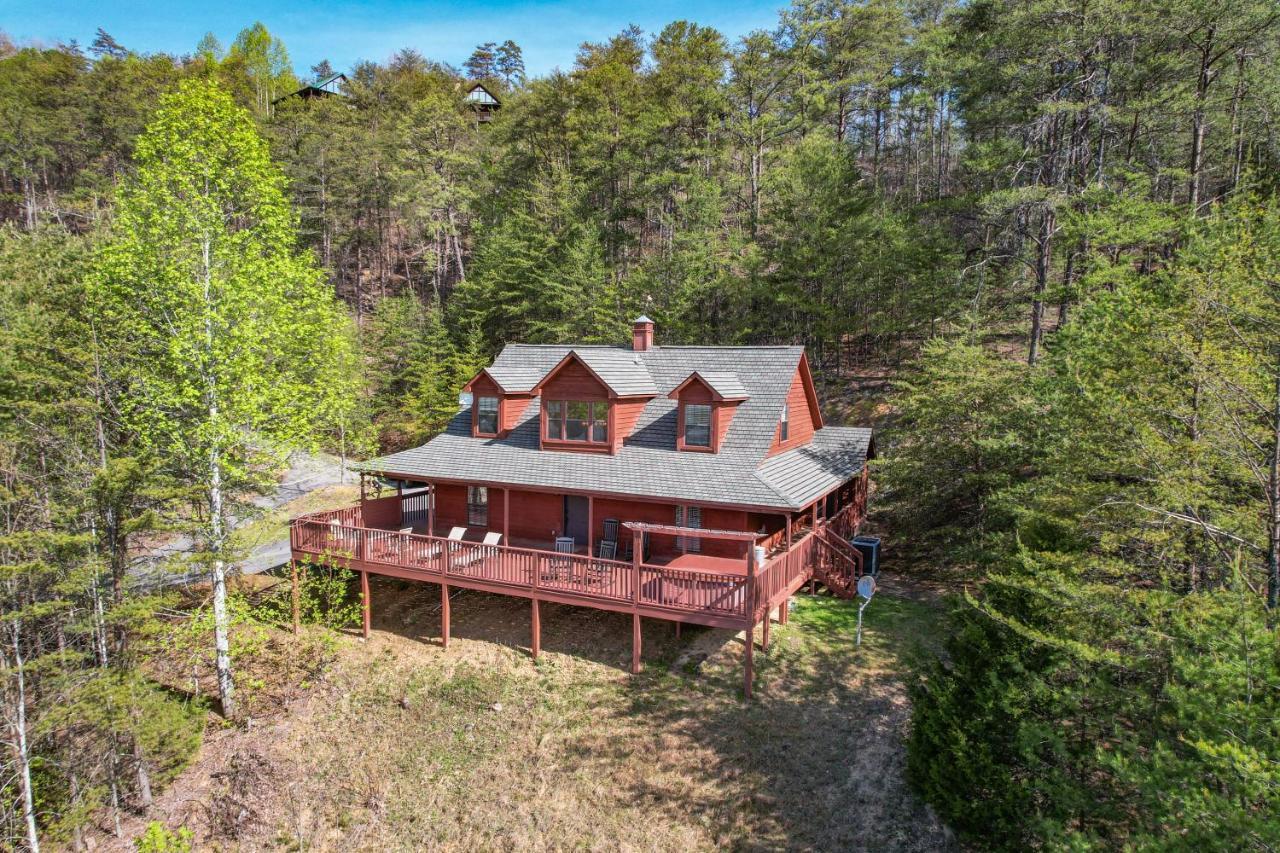 Private Mountain Cabin, Hot Tub Escape In The Smokies, With The View Vila Sevierville Exterior foto