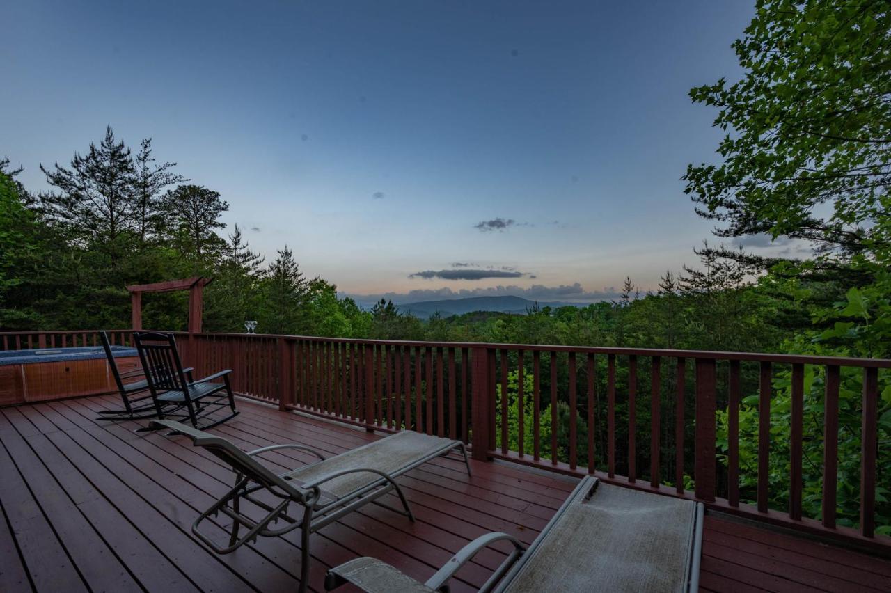 Private Mountain Cabin, Hot Tub Escape In The Smokies, With The View Vila Sevierville Exterior foto