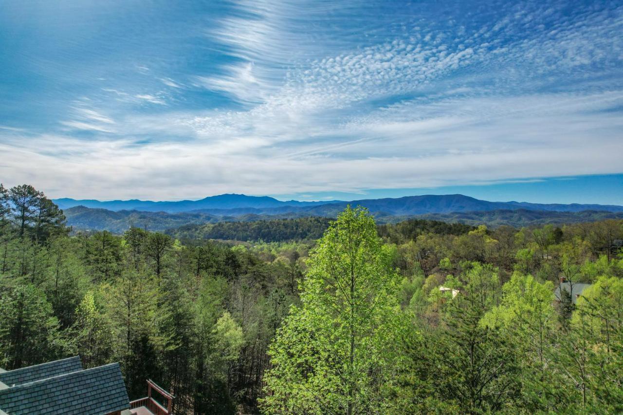 Private Mountain Cabin, Hot Tub Escape In The Smokies, With The View Vila Sevierville Exterior foto