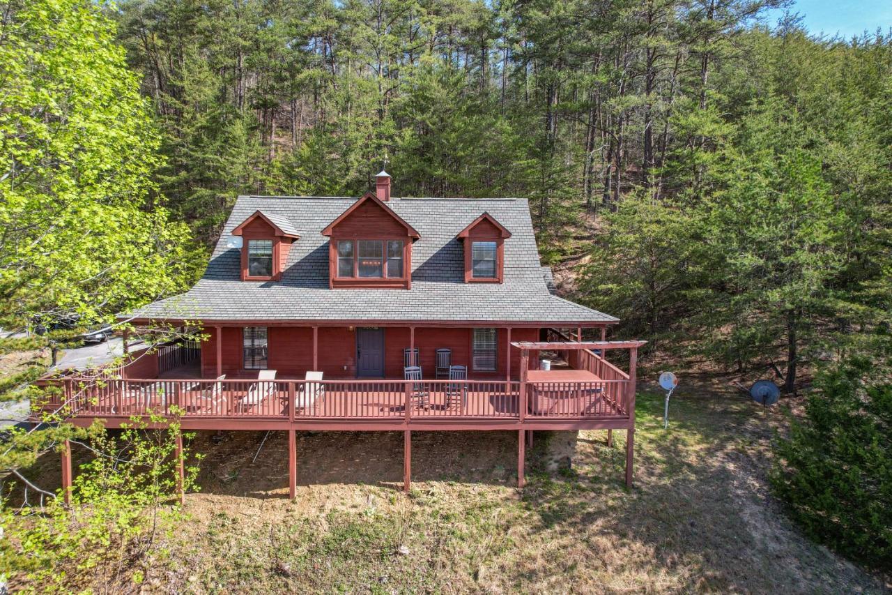 Private Mountain Cabin, Hot Tub Escape In The Smokies, With The View Vila Sevierville Exterior foto