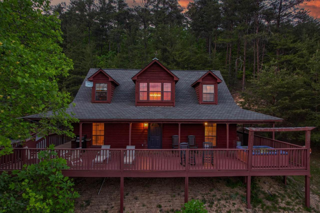 Private Mountain Cabin, Hot Tub Escape In The Smokies, With The View Vila Sevierville Exterior foto